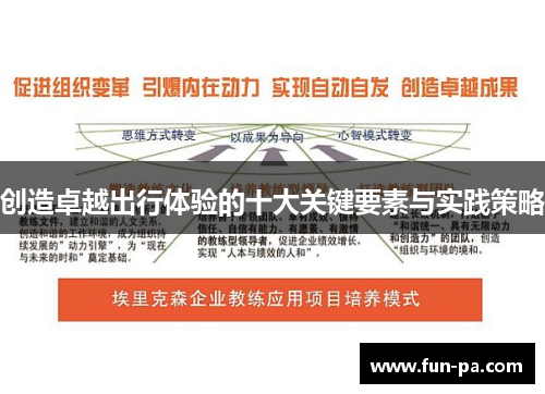 创造卓越出行体验的十大关键要素与实践策略 创造卓越出行体验的十大关键要素与实践策略