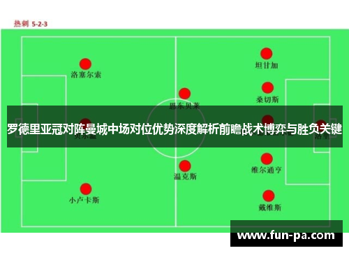罗德里亚冠对阵曼城中场对位优势深度解析前瞻战术博弈与胜负关键