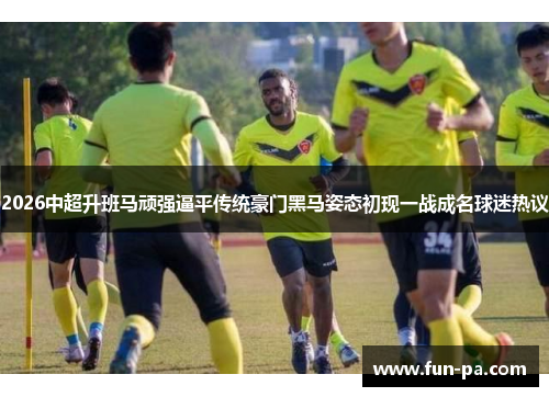 2026中超升班马顽强逼平传统豪门黑马姿态初现一战成名球迷热议